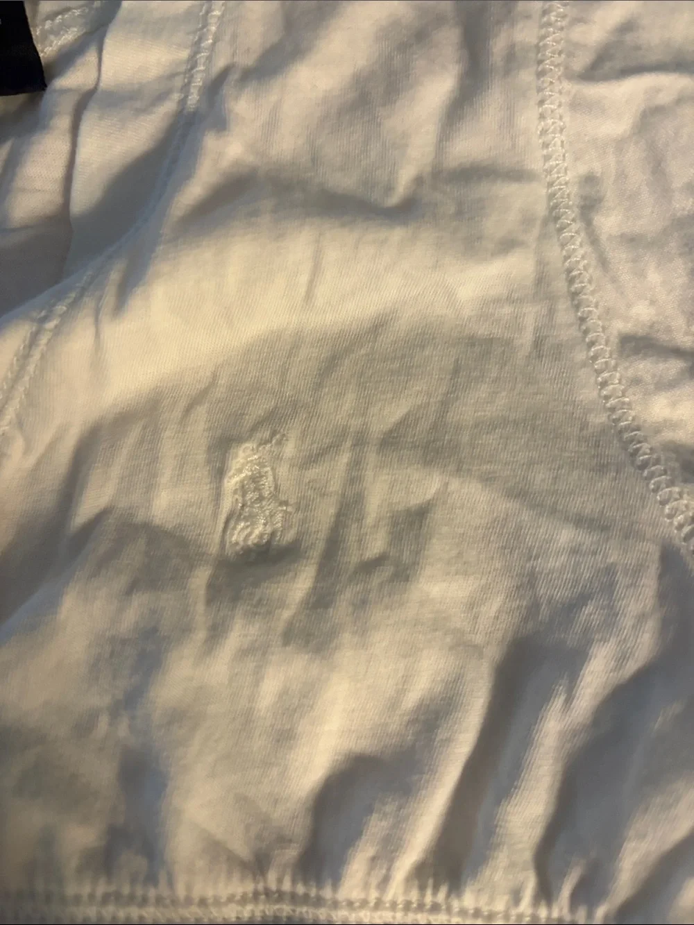Ralph Lauren White Crewneck Short-Sleeve Tee